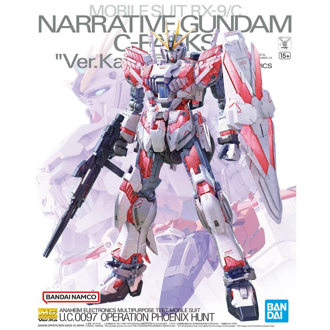 MG 1/100 鋼彈NT 故事鋼彈 敘事鋼彈 C裝備 Ver.Ka
