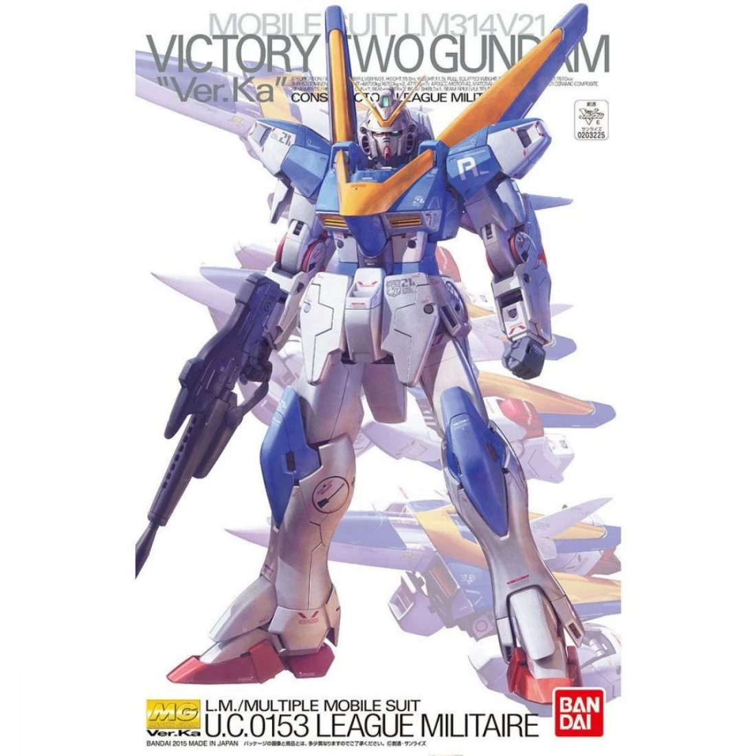 MG 1/100 LM314V21 V2 鋼彈 Ver.Ka