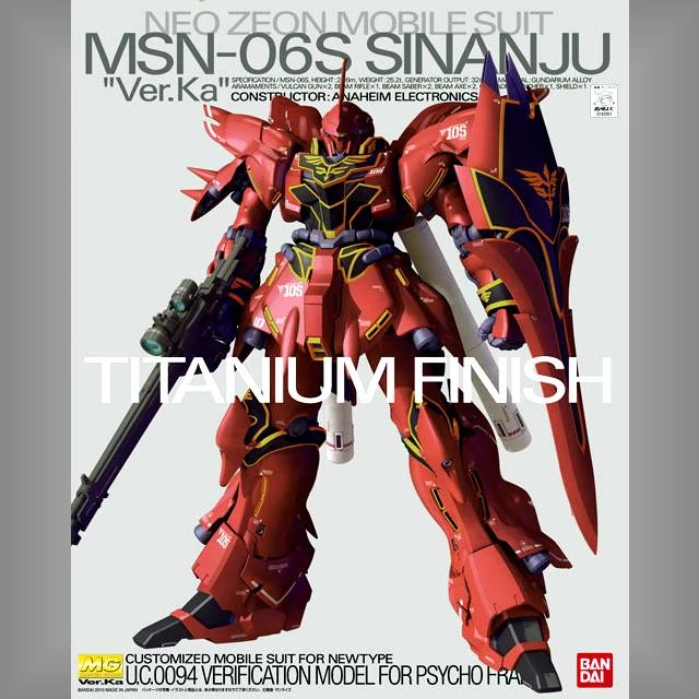 MG 1/100 新安州 Ver.Ka 鈦合金質感