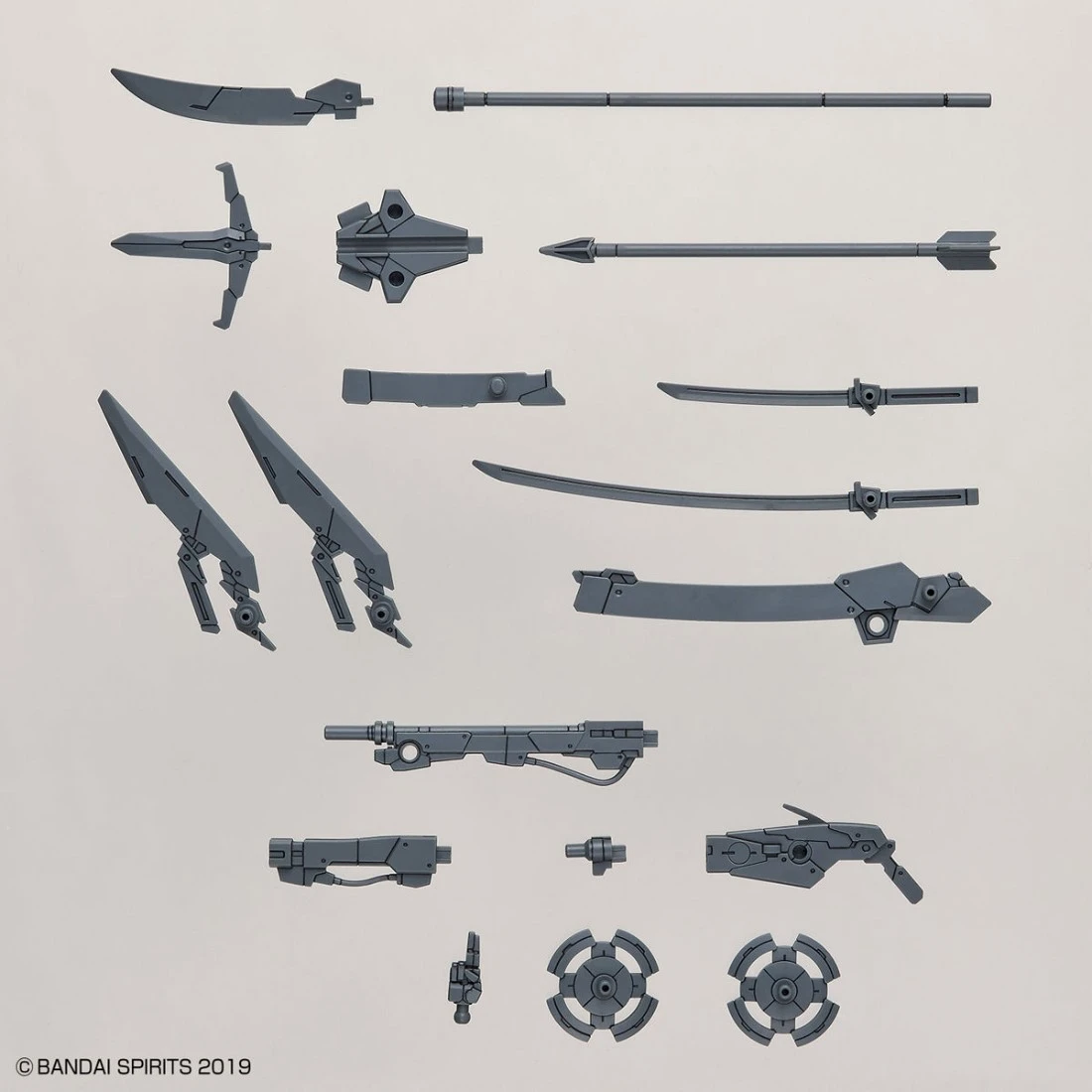 30MM 1/144 改裝用武器組 戰國武裝