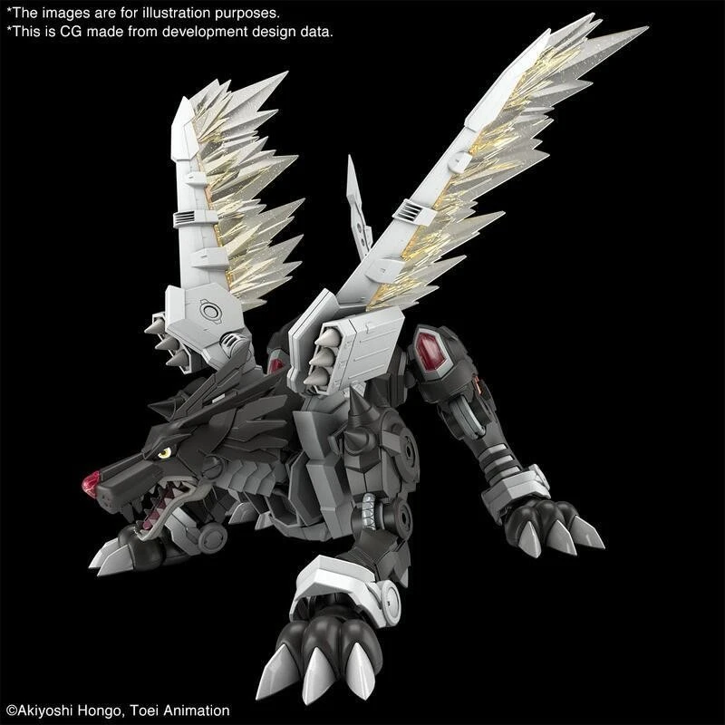 Figure-rise Standard Amplified 數碼寶貝 鋼鐵加魯魯獸 增幅版 黑色