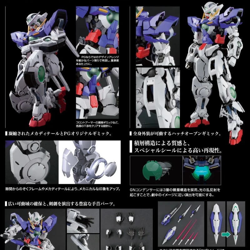 PG 1/60 鋼彈00 GN-001 GUNDAM EXIA 能天使鋼彈