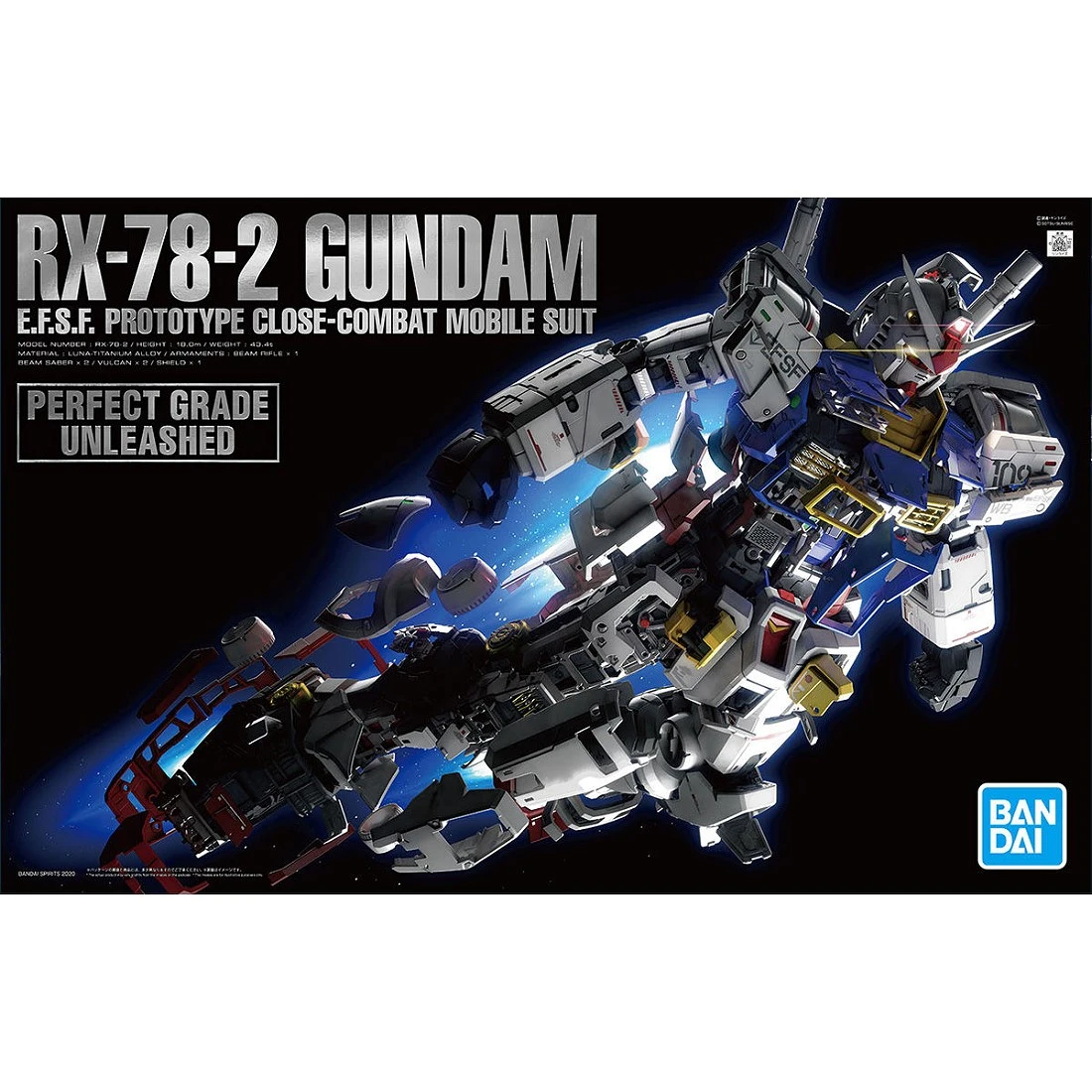 PG UNLEASHED 1/60 RX-78-2 鋼彈 初鋼
