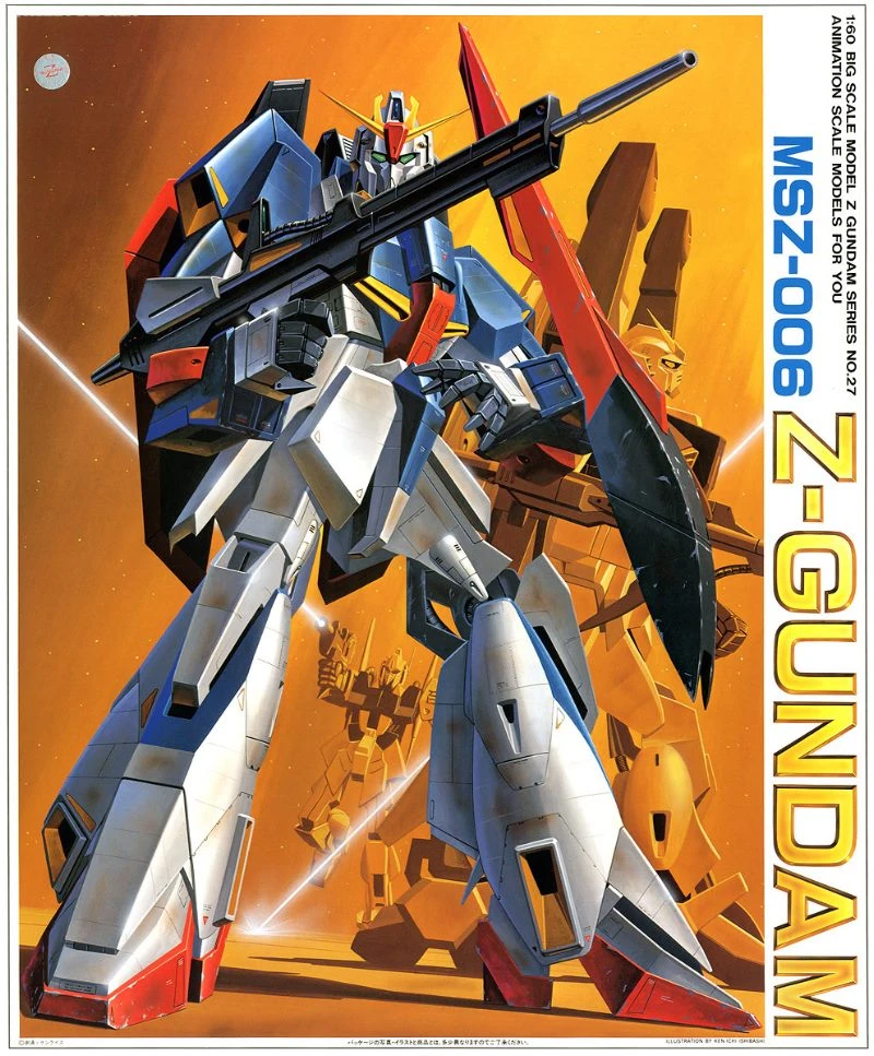 Bandai 萬代 1/60 MSZ-006 Zeta Z鋼彈