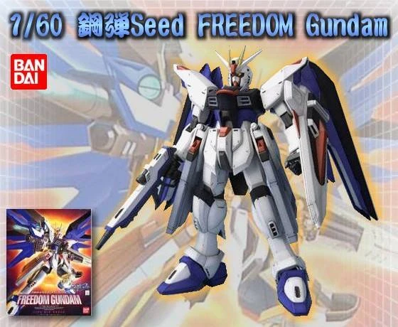 Bandai 萬代 1/60 鋼彈SEED 自由鋼彈