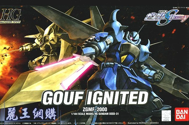 HG 1/144 鋼彈SEED DESTINY 31 古夫 烈焰型量產機