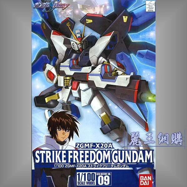 1/100 鋼彈SEED Destiny 09 攻擊自由鋼彈