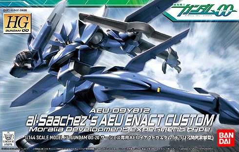 HG 1/144 鋼彈00 20 Aeu enact custom
