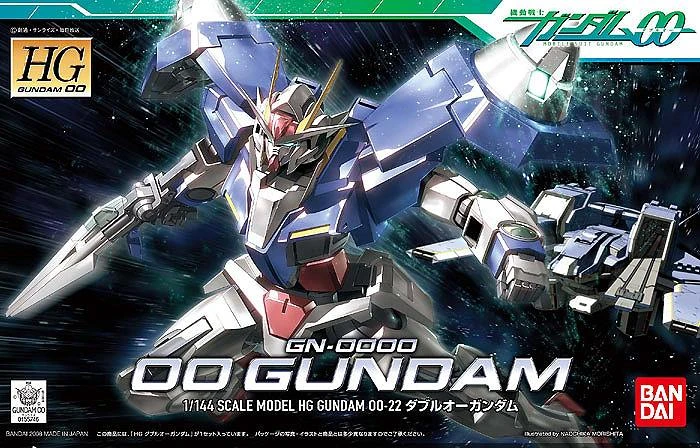 HG 1/144 鋼彈00 22 00鋼彈 GN-0000