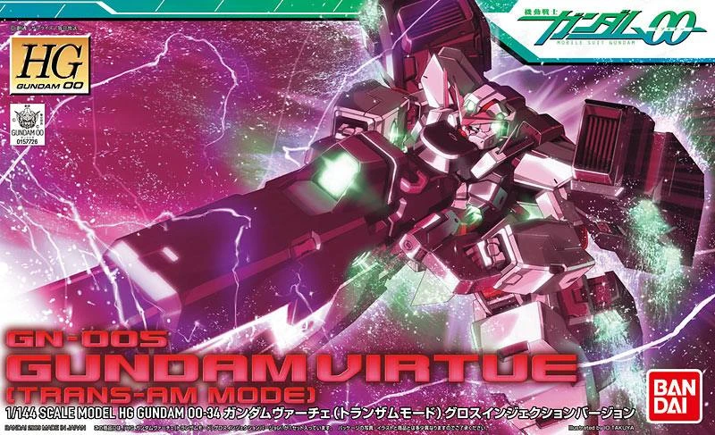 HG 1/144 鋼彈00 34 德天使鋼彈 Trans-AM mode