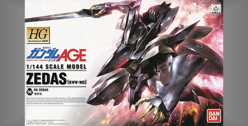 HG 1/144 鋼彈AGE 06 賽達斯 Zedas