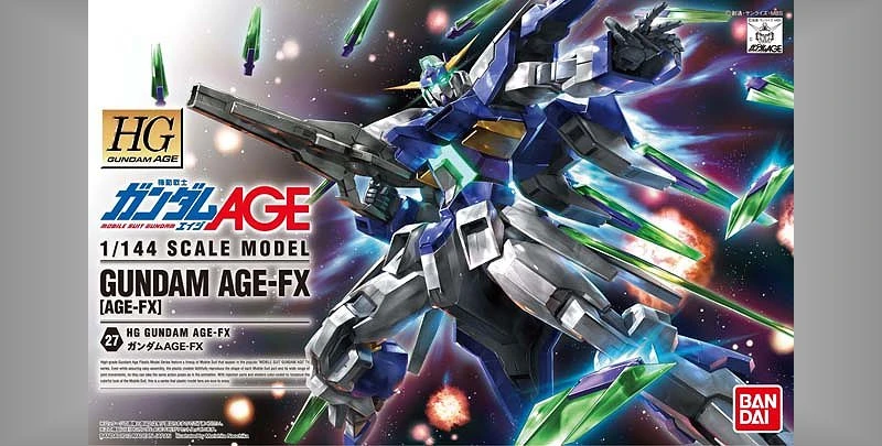 HG 1/144 鋼彈AGE 27 鋼彈AGE-FX