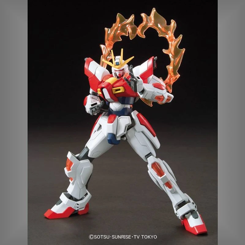 HG 1/144 鋼彈創鬥者TRY 18 製作燃燒鋼彈