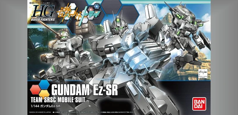 HG 1/144 鋼彈創鬥者TRY 21 Ez-SR