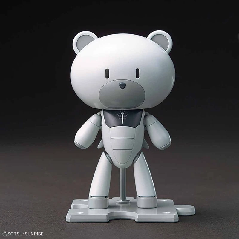 HG 1/144 鋼彈00 迷你熊亞凱 葛拉漢 耶卡 白 & 塑膠牌