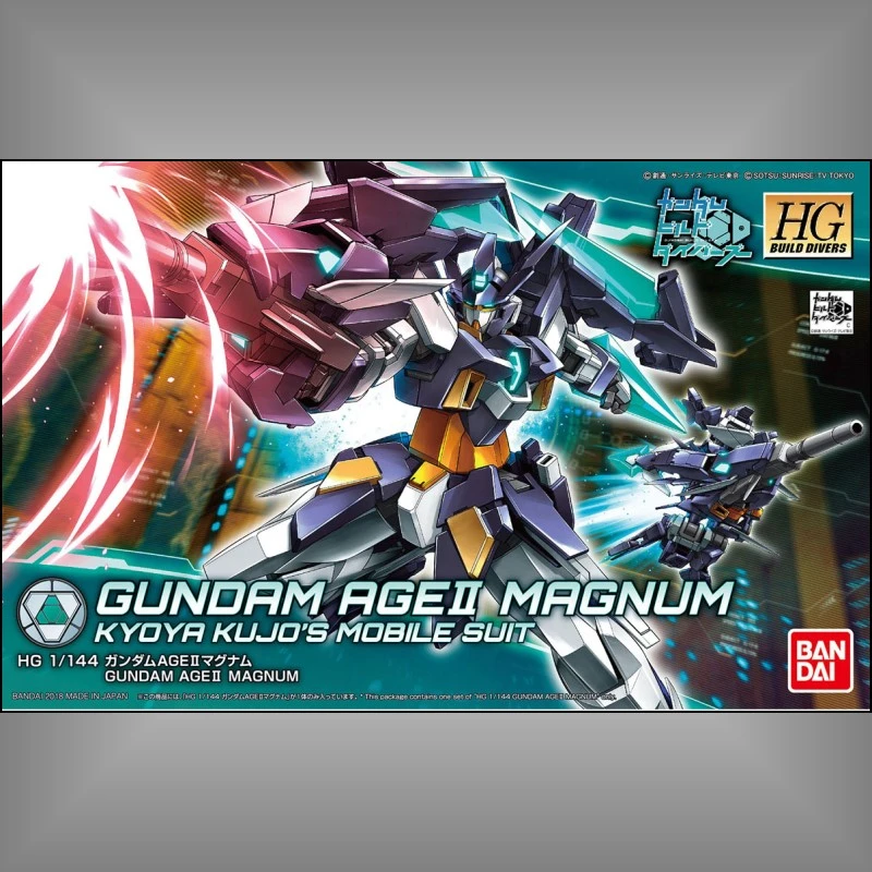 HG 1/144 鋼彈創鬥者 潛網大戰 01 重火力型鋼彈 AGEⅡ