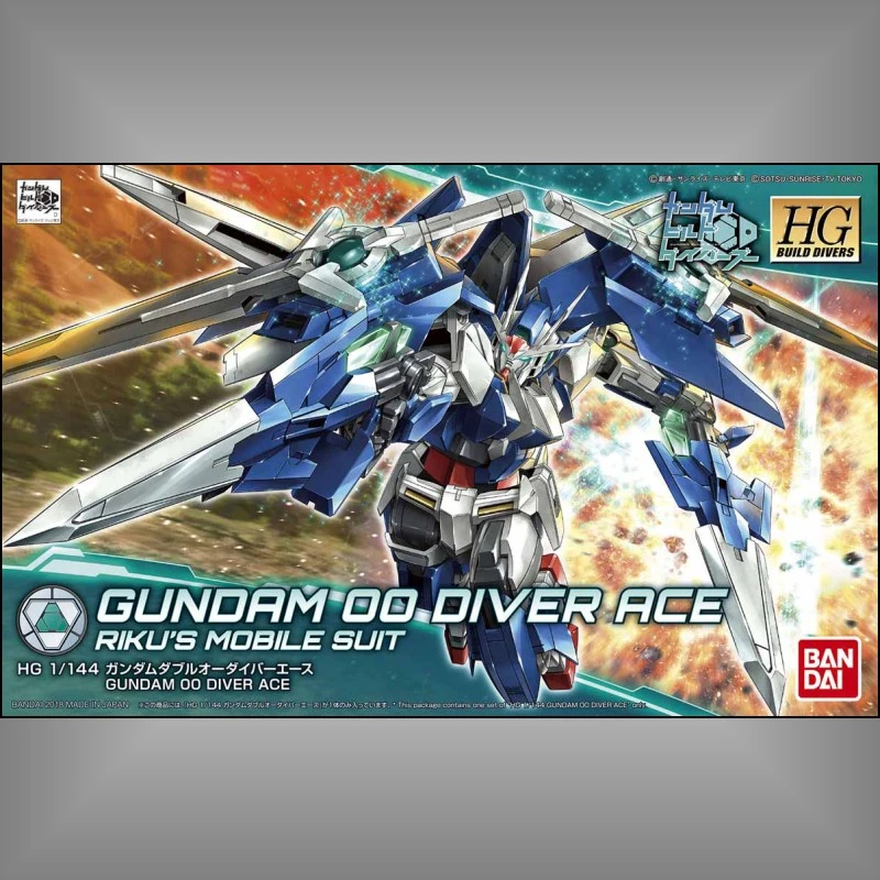 HG 1/144 鋼彈創鬥者 潛網大戰 09 王牌潛網型00鋼彈
