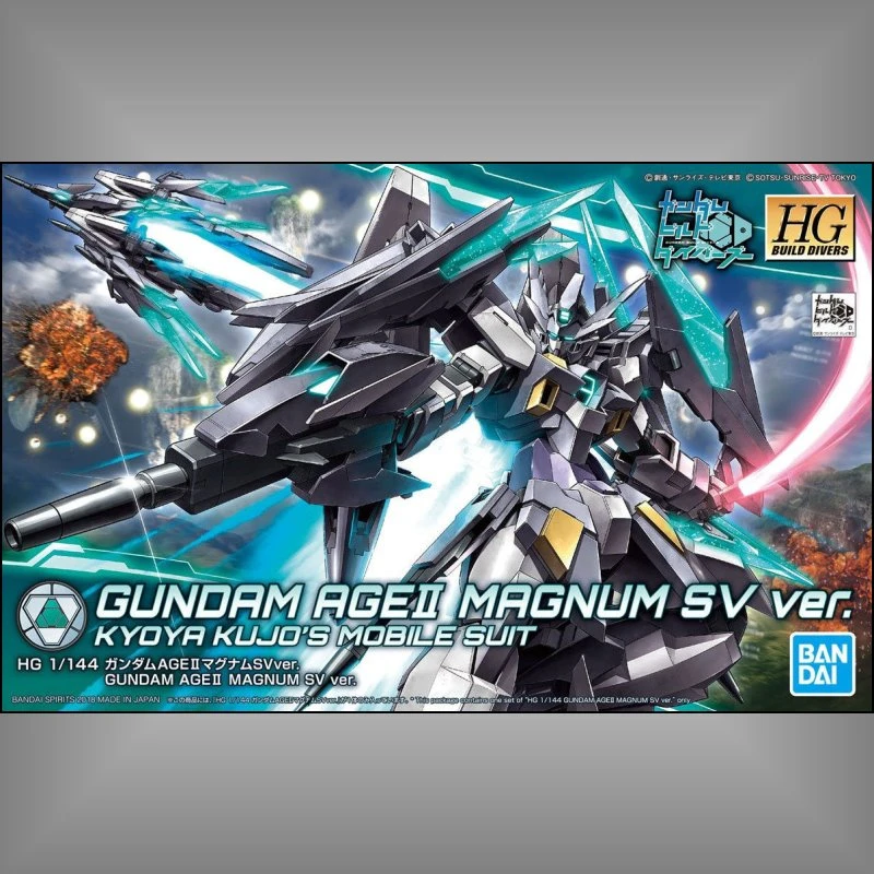 HG 1/144 鋼彈創鬥者 潛網大戰 24 重火力型AGEⅡ Magnum SV Ver.