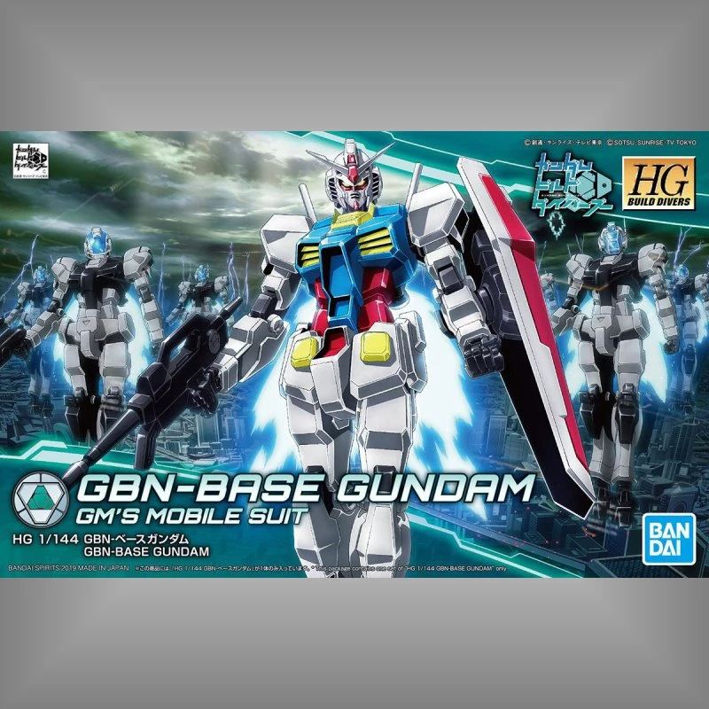HG 1/144 鋼彈創鬥者 潛網大戰 25 GBN基礎鋼彈
