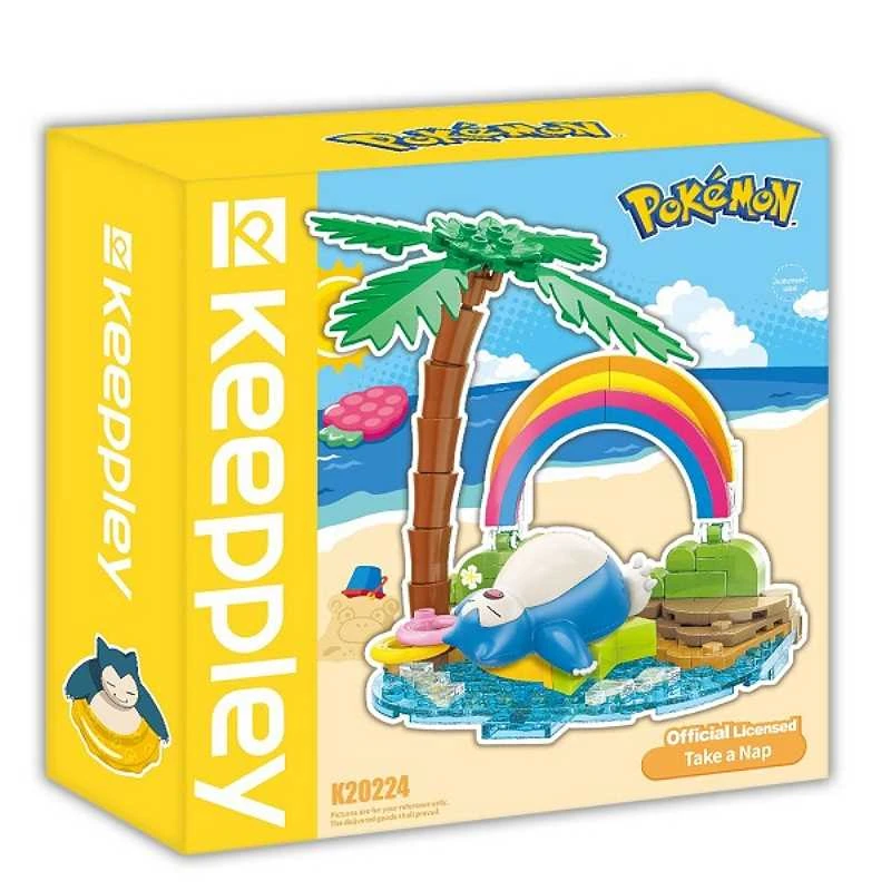 KEEPPLAY 積木 精靈寶可夢 小場景系列 慵懶小憩 卡比獸