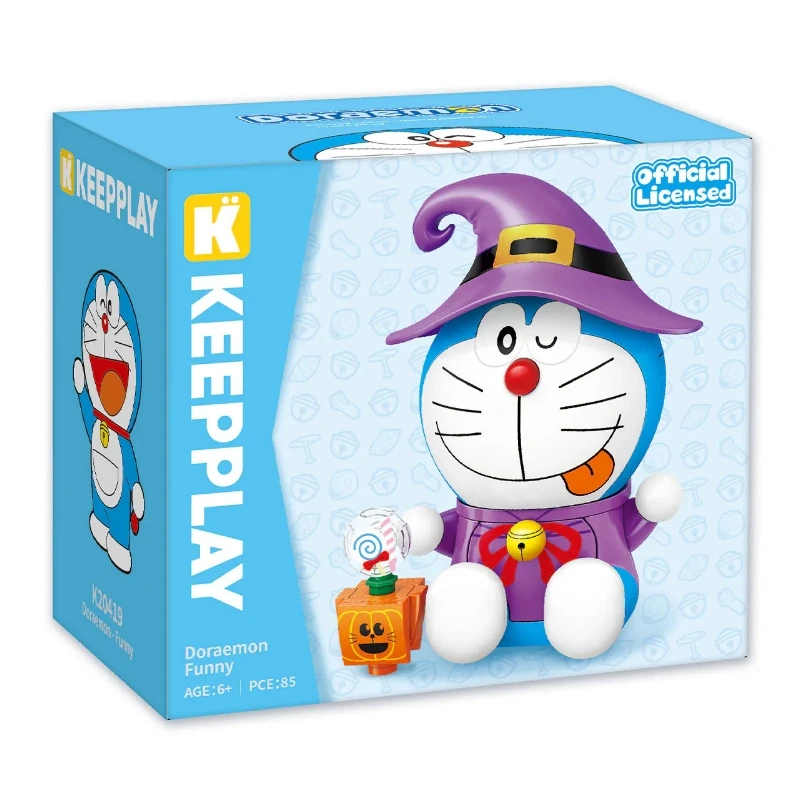 KEEPPLAY 積木 哆啦A夢 圓頭款 巫師