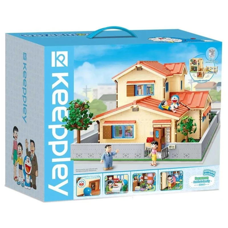 KEEPPLAY 積木 哆啦A夢 野比大雄的家