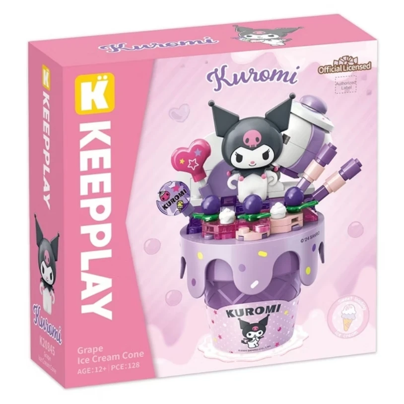 KEEPPLAY 積木 三麗鷗 甜筒系列 酷洛米
