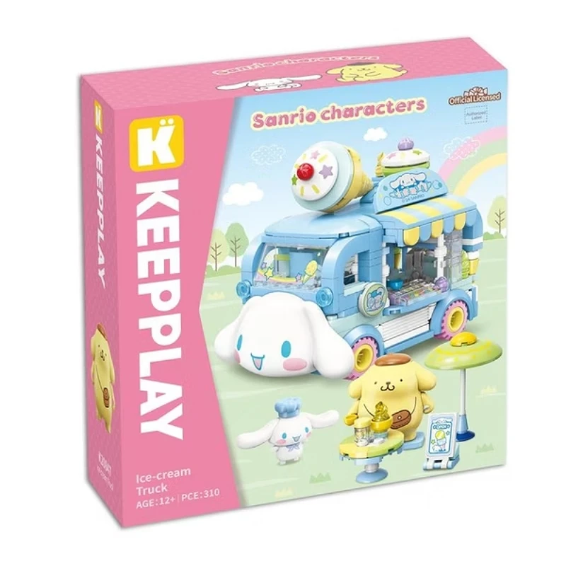 KEEPPLAY 積木 三麗鷗 餐車系列 大耳狗的甜品餐車