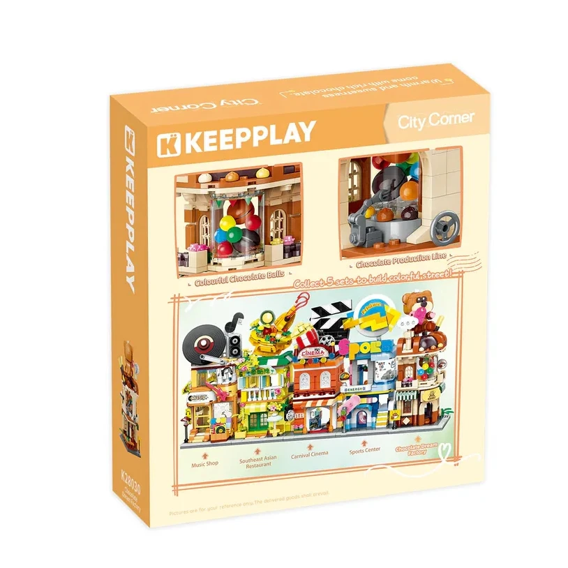 KEEPPLAY 積木 巧克力夢工廠