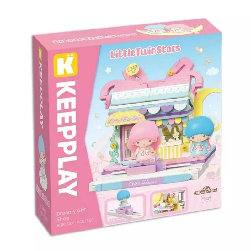 KEEPPLAY 積木 三麗鷗 雙子星 甜美禮品店