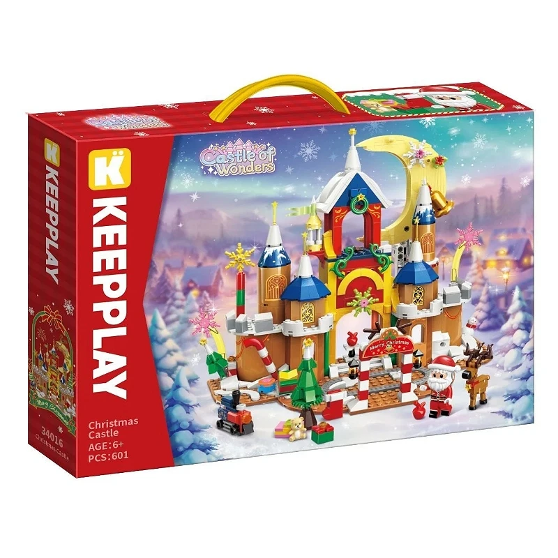KEEPPLAY 積木 2024聖誕系列 月光城堡
