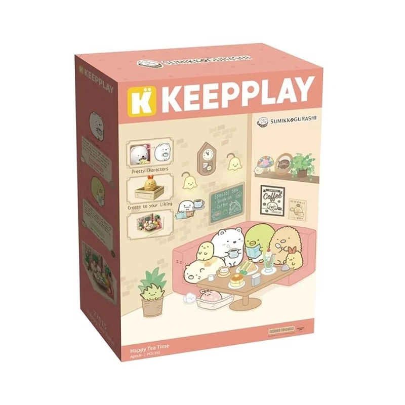 KEEPPLAY 積木 角落小夥伴 角落生物 休閒咖啡廳