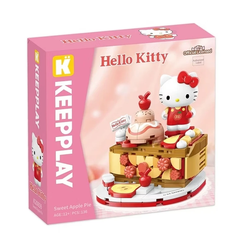 KEEPPLAY 積木 三麗鷗 下午茶系列 Hello Kitty 凱蒂貓