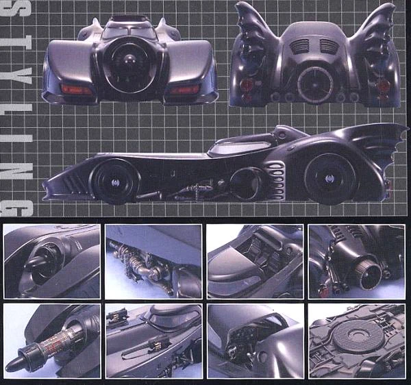 Bandai 1/35 蝙蝠俠 1989 電影版 蝙蝠車