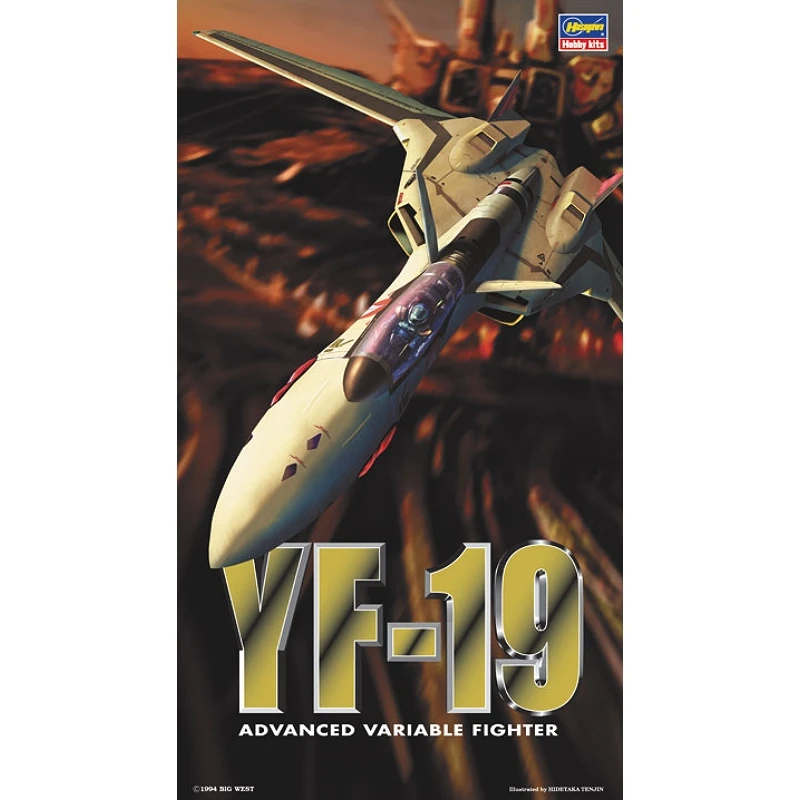 Hasegawa 長谷川 1/72 超時空要塞 YF-19 (交貨期3~5天)