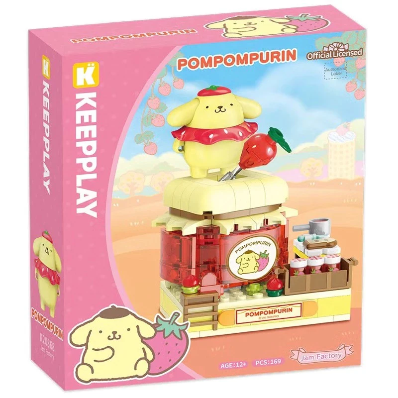 KEEPPLAY 積木 三麗鷗 草莓季系列 布丁狗