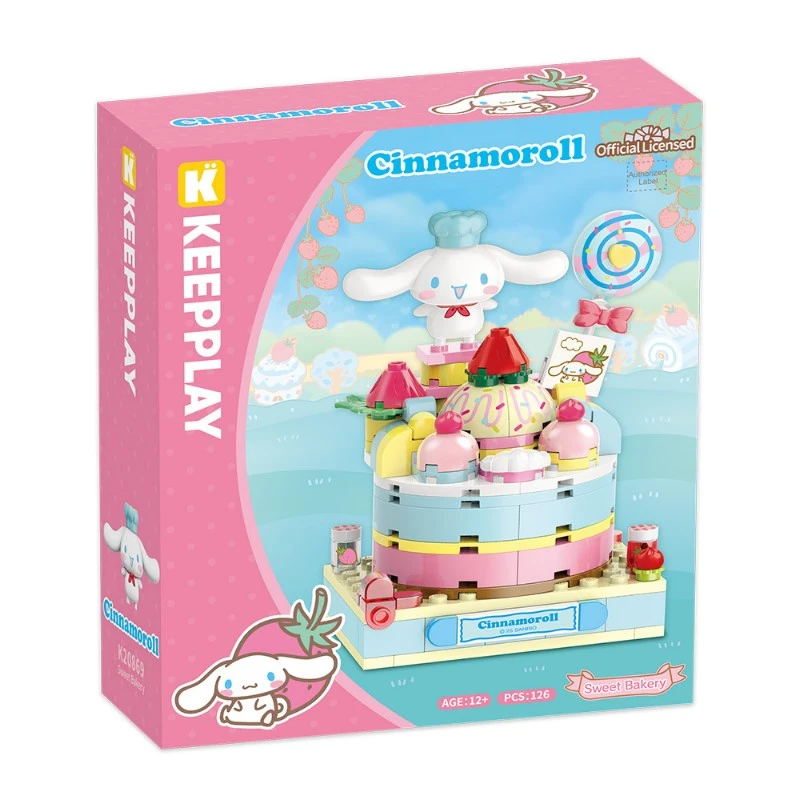 KEEPPLAY 積木 三麗鷗 草莓季系列 大耳狗