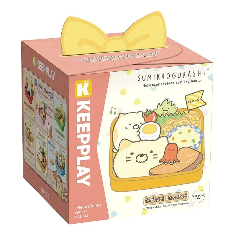 KEEPPLAY 積木 角落小夥伴 角落生物 便當系列 貓