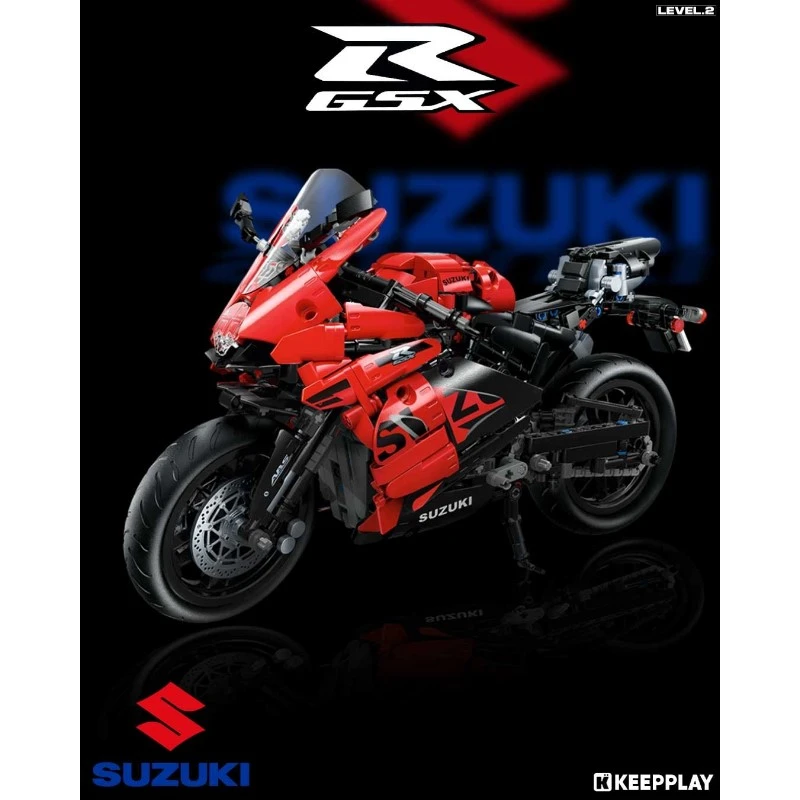 KEEPPLAY 積木 鈴木機車 GSX-R1000R