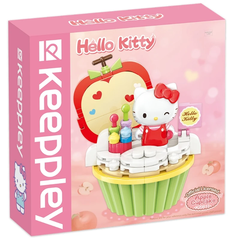 KEEPPLAY 積木 三麗鷗 杯子蛋糕系列 Hello Kitty