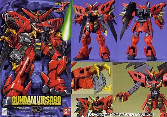 1/100 鋼彈X 04 Gundam Virsago