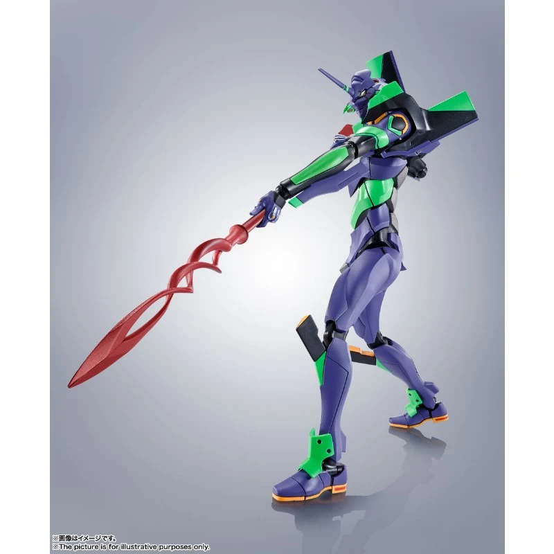 代理版 ROBOT魂 福音戰士 EVA 初號機 卡西烏斯之槍