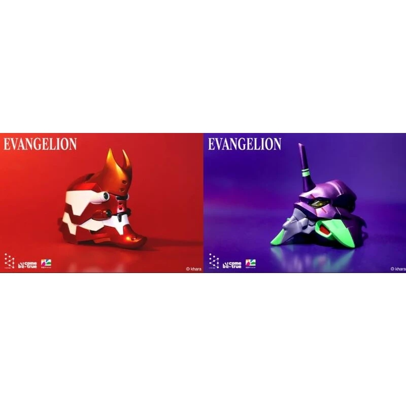 正版授權 EVA 新世紀福音戰士 立體造型 悠遊卡 金屬塗裝版 初號機 貳號機 套組