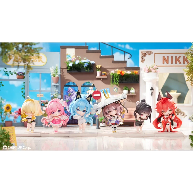 Hobby sakura 勝利女神 妮姬 SAC Q版盲盒 第二彈 一中盒6入 附悠遊卡+背景板