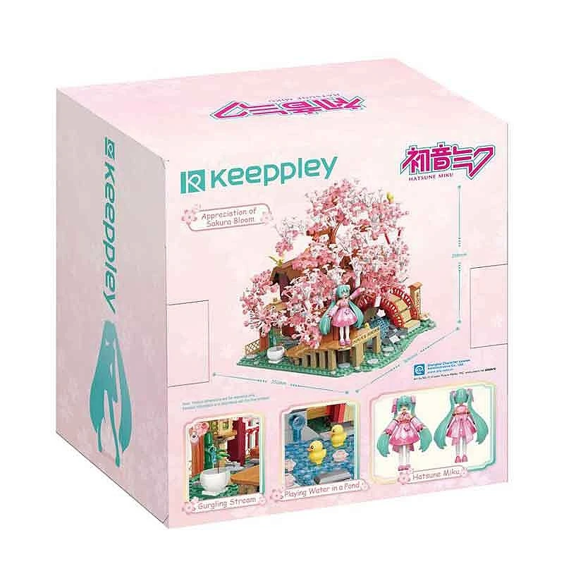 KEEPPLAY 積木 初音未來 場景組 賞櫻季節