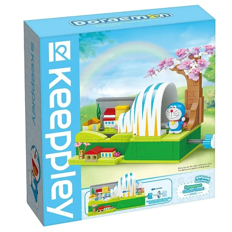 KEEPPLAY 積木 哆啦A夢 格列佛隧道