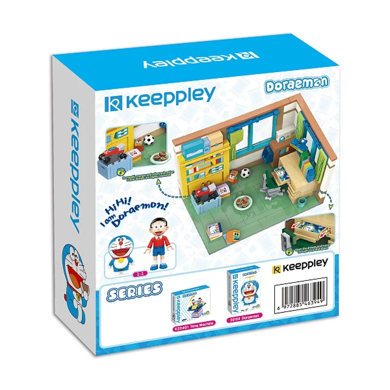 KEEPPLAY 積木 哆啦A夢 大雄的房間