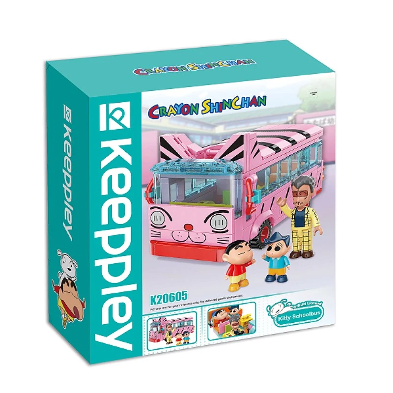 KEEPPLAY 積木 蠟筆小新 雙葉幼稚園校車