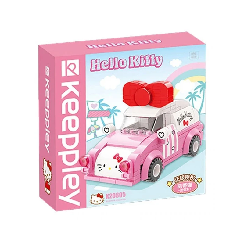 KEEPPLAY 積木 三麗鷗 Hello Kitty 迷你車