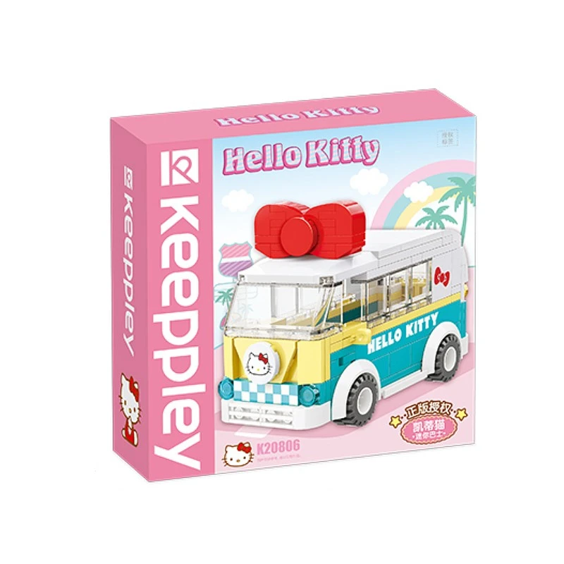 KEEPPLAY 積木 三麗鷗 Hello Kitty 迷你巴士
